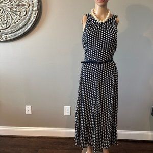 TOMMY HILFIGER HALTER SLEEVELESS DRESS